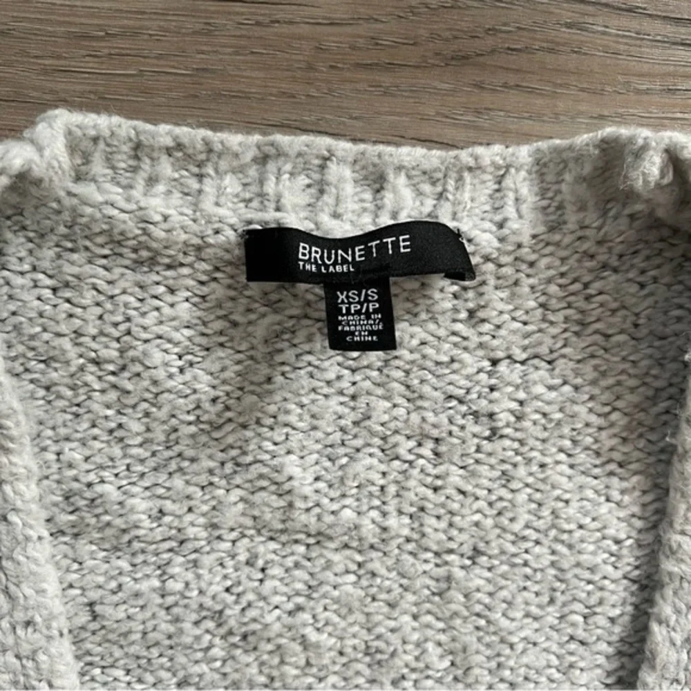 Brunette The Label Open Cardigan - Picture 4 of 4